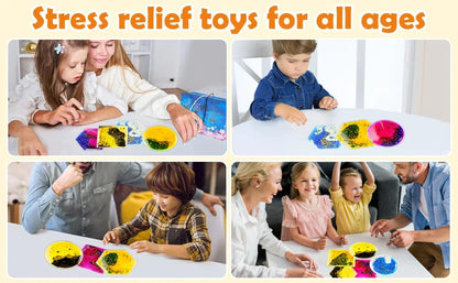Interactive Plastic Building Tube Toy for Kids Creative STEM Decompression Sensory Toy for Autism Sensory Toys 24PCS